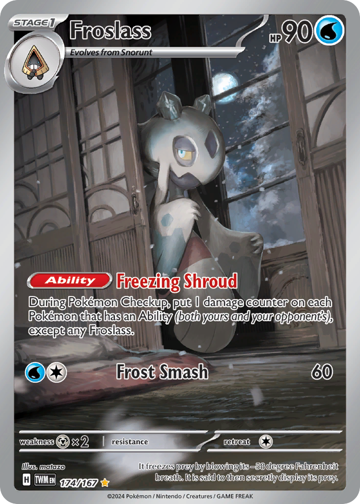 Froslass - Twilight Masquerade - #174 - Pokemon TCG card