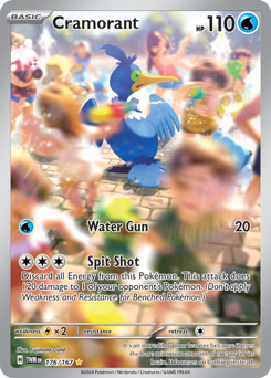 Cramorant - Twilight Masquerade - #176 - Pokemon TCG card