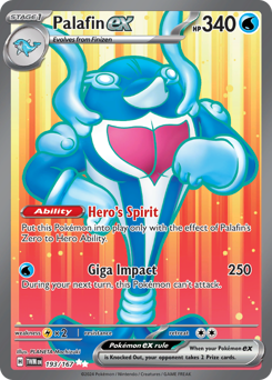 Palafin ex #193 Palafin ex - Twilight Masquerade - #193 - Pokemon TCG card