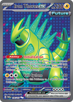 Iron Thorns ex #196 Iron Thorns ex - Twilight Masquerade - #196 - Pokemon TCG card