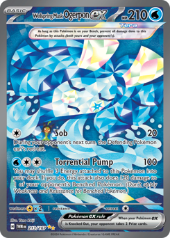 Wellspring Mask Ogerpon ex - Twilight Masquerade - #213 - Pokemon TCG card