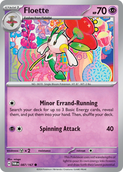 Floette #87 Floette - Twilight Masquerade - #87 - Pokemon TCG card