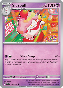Slurpuff #90 Slurpuff - Twilight Masquerade - #90 - Pokemon TCG card