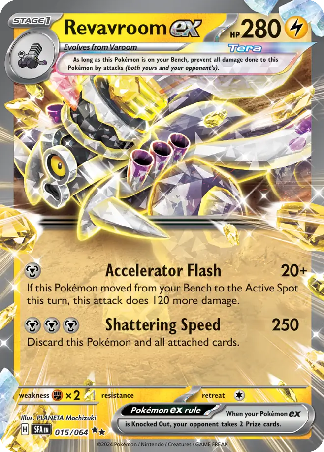 Revavroom ex - Shrouded Fable - #15 - Pokemon TCG card