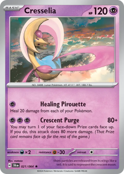 Cresselia #21 Cresselia - Shrouded Fable - #21 - Pokemon TCG card