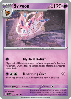 Sylveon #22 Sylveon - Shrouded Fable - #22 - Pokemon TCG card