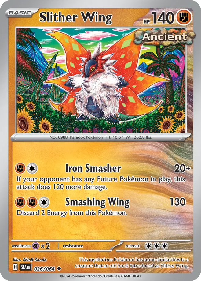 Slither Wing - Shrouded Fable - #26 - Pokemon TCG card