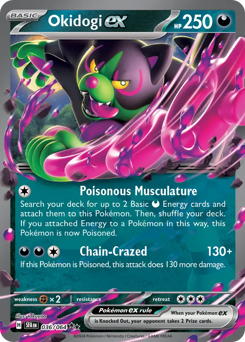 Okidogi ex #36 Okidogi ex - Shrouded Fable - #36 - Pokemon TCG card