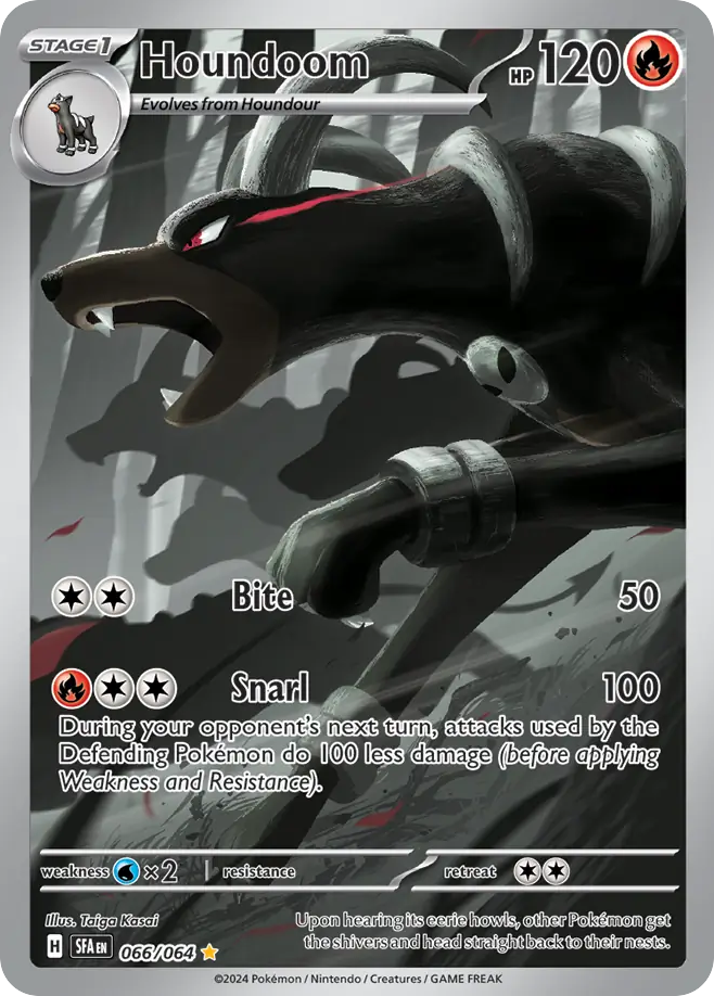Houndoom - Shrouded Fable - #66 - Pokemon TCG card