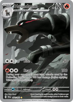 Houndoom #66 Houndoom - Shrouded Fable - #66 - Pokemon TCG card