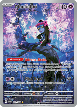 Munkidori #72 Munkidori - Shrouded Fable - #72 - Pokemon TCG card
