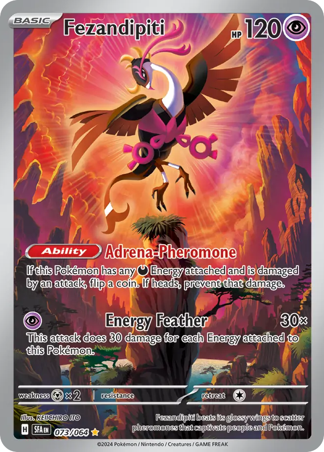 Fezandipiti - Shrouded Fable - #73 - Pokemon TCG card