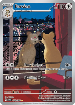 Persian #78 Persian - Shrouded Fable - #78 - Pokemon TCG card