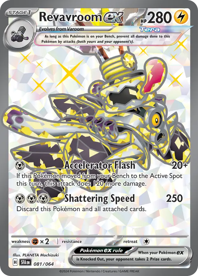 Revavroom ex - Shrouded Fable - #81 - Pokemon TCG card