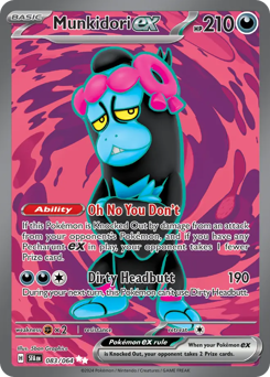 Munkidori ex #83 Munkidori ex - Shrouded Fable - #83 - Pokemon TCG card