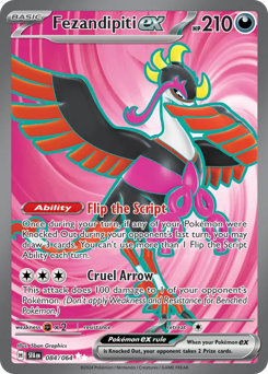 Fezandipiti ex - Shrouded Fable - #84 - Pokemon TCG card