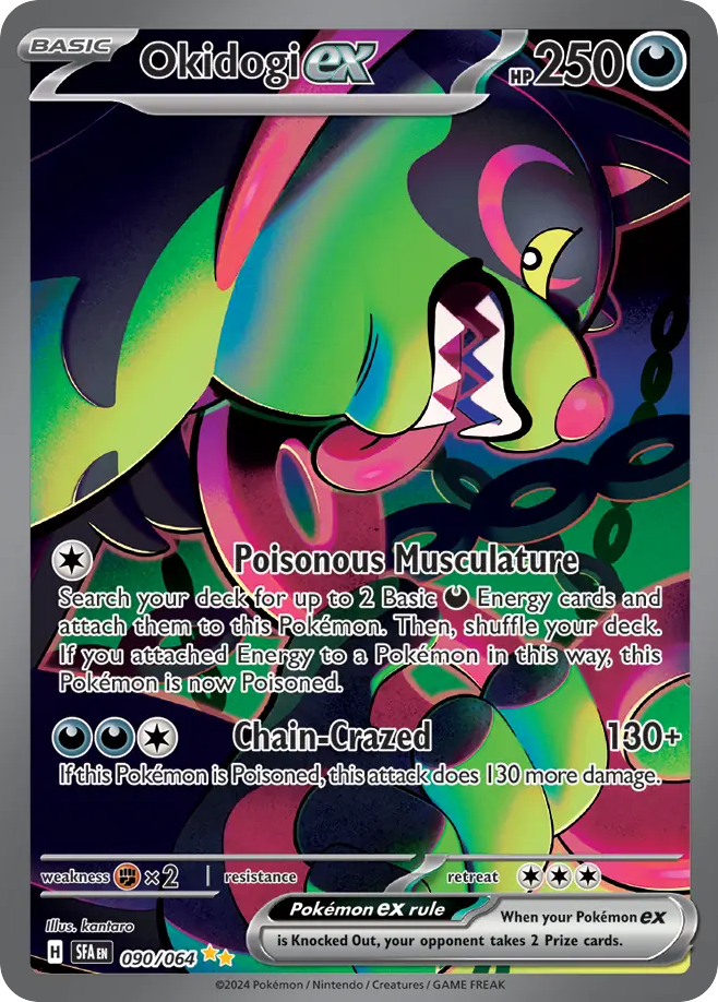 Okidogi ex - Shrouded Fable - #90 - Pokemon TCG card
