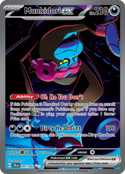 Munkidori ex #91 Munkidori ex - Shrouded Fable - #91 - Pokemon TCG card