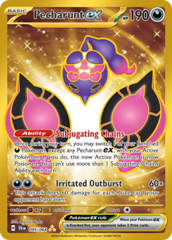 Pecharunt ex #95 Pecharunt ex - Shrouded Fable - #95 - Pokemon TCG card