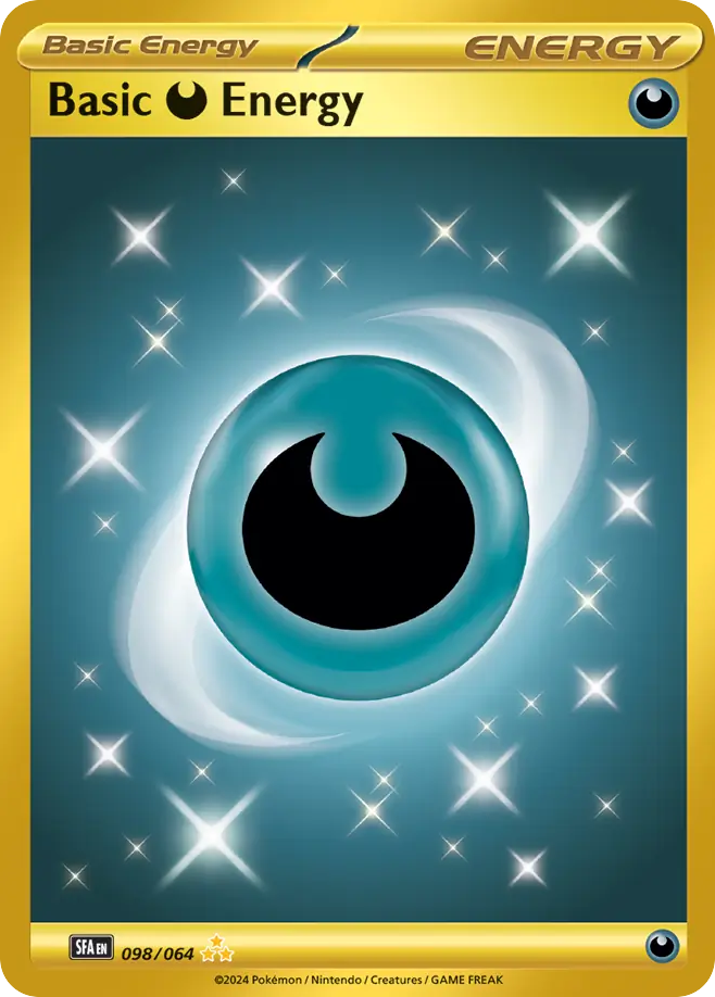 Basic Darkness Energy - Shrouded Fable - #98 - Pokemon TCG card