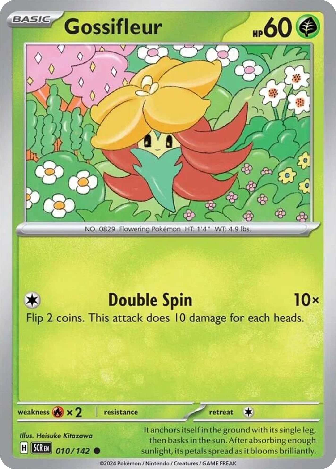 Gossifleur - Stellar Crown - #10 - Pokemon TCG card