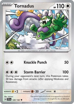 Tornadus #120 Tornadus - Stellar Crown - #120 - Pokemon TCG card