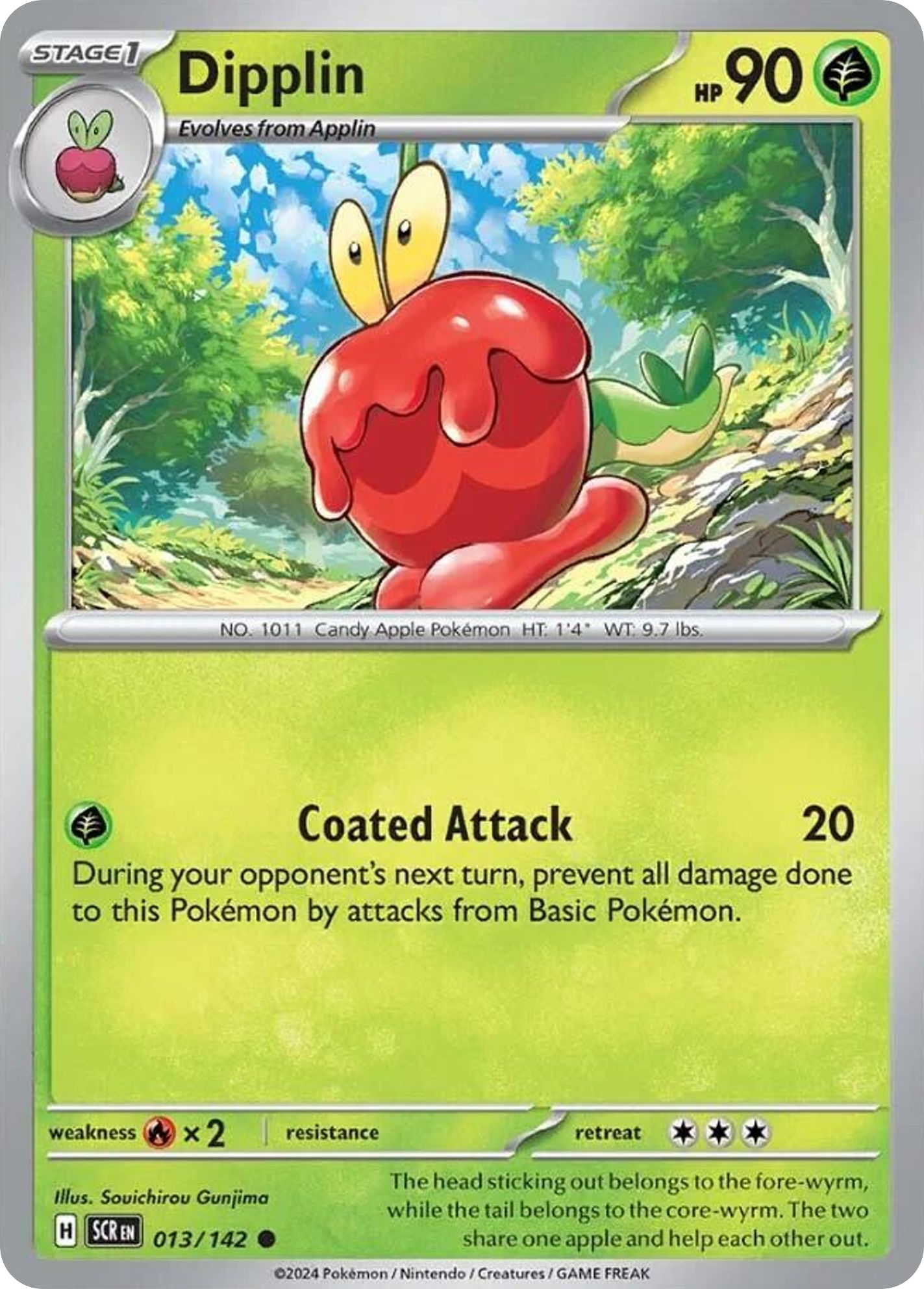 Dipplin - Stellar Crown - #13 - Pokemon TCG card