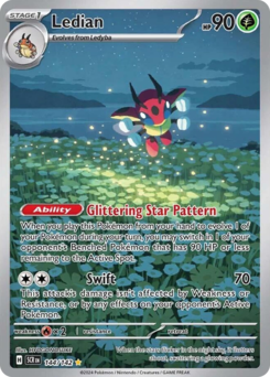 Ledian #144 Ledian - Stellar Crown - #144 - Pokemon TCG card