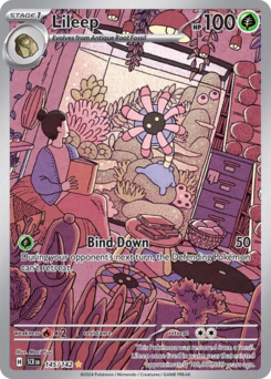 Lileep - Stellar Crown - #145 - Pokemon TCG card