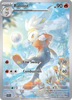 Raboot #147 Raboot - Stellar Crown - #147 - Pokemon TCG card