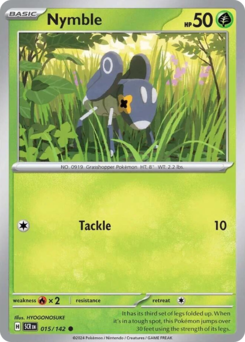 Nymble #15 Nymble - Stellar Crown - #15 - Pokemon TCG card