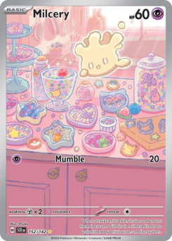 Milcery #152 Milcery - Stellar Crown - #152 - Pokemon TCG card