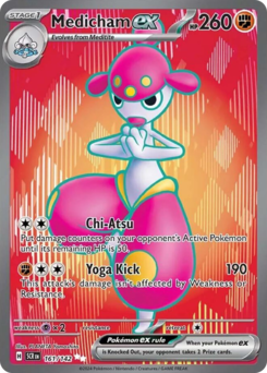 Medicham ex #161 Medicham ex - Stellar Crown - #161 - Pokemon TCG card