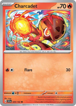 Charcadet - Stellar Crown - #29 - Pokemon TCG card