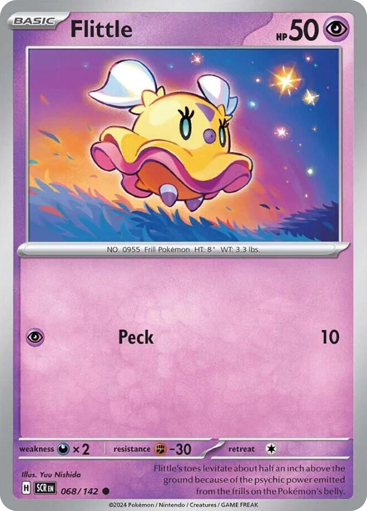 Flittle - Stellar Crown - #68 - Pokemon TCG card