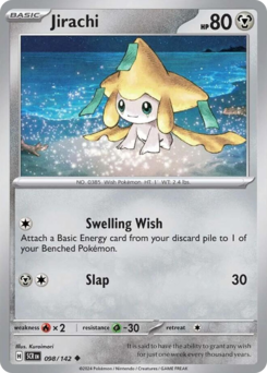 Jirachi #98 Jirachi - Stellar Crown - #98 - Pokemon TCG card