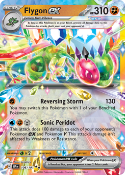 Flygon ex #106 Flygon ex - Surging Sparks - #106 - Pokemon TCG card