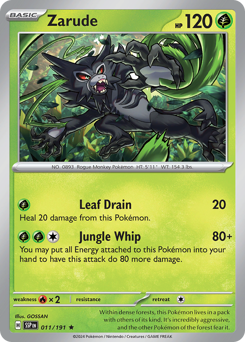 Zarude #11 Zarude - Surging Sparks - #11 - Pokemon TCG card
