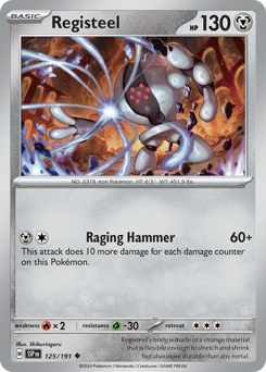 Registeel #125 Registeel - Surging Sparks - #125 - Pokemon TCG card