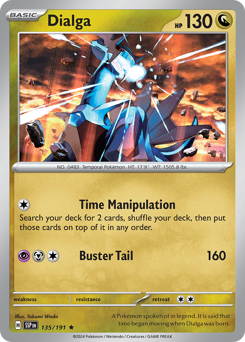 Dialga - Surging Sparks - #135 - Pokemon TCG card