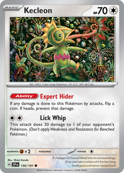 Kecleon #150 Kecleon - Surging Sparks - #150 - Pokemon TCG card
