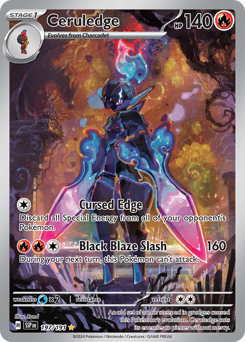 Ceruledge #197 Ceruledge - Surging Sparks - #197 - Pokemon TCG card