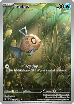 Feebas #198 Feebas - Surging Sparks - #198 - Pokemon TCG card