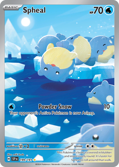 Spheal - Surging Sparks - #199 - Pokemon TCG card