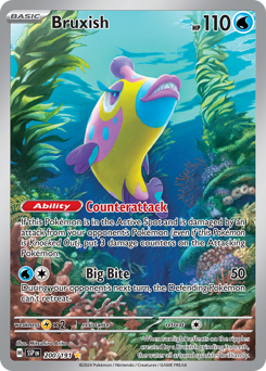 Bruxish - Surging Sparks - #200 - Pokemon TCG card