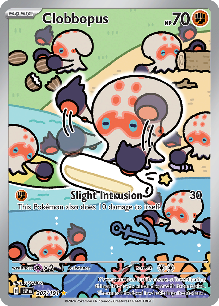 Clobbopus - Surging Sparks - #207 - Pokemon TCG card