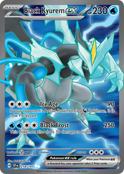 Black Kyurem ex #218 Black Kyurem ex - Surging Sparks - #218 - Pokemon TCG card