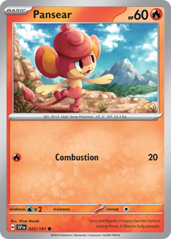 Pansear #22 Pansear - Surging Sparks - #22 - Pokemon TCG card