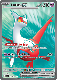 Latias ex - Surging Sparks - #220 - Pokemon TCG card