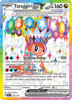 Tatsugiri ex #226 Tatsugiri ex - Surging Sparks - #226 - Pokemon TCG card
